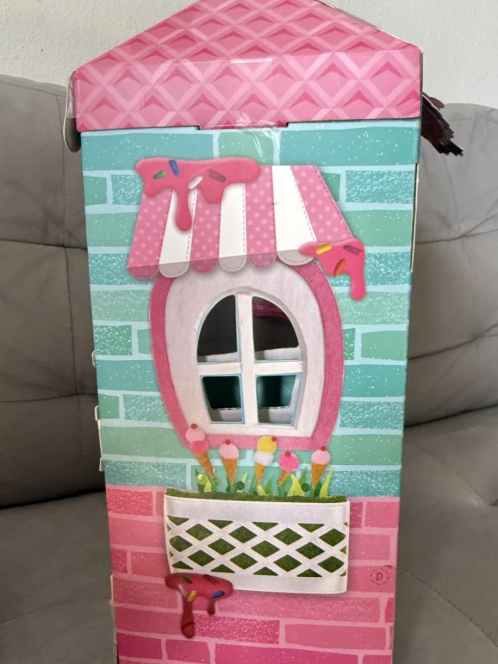 Lalaloopsy Doll Scoops Waffle Cone Silly Hair Pet Cat Toy 10th Anniversary Box - Picture 14 of 15
